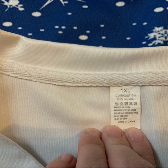 Source Unknown Cream Women's Scrub Top - Picture 3 of 6